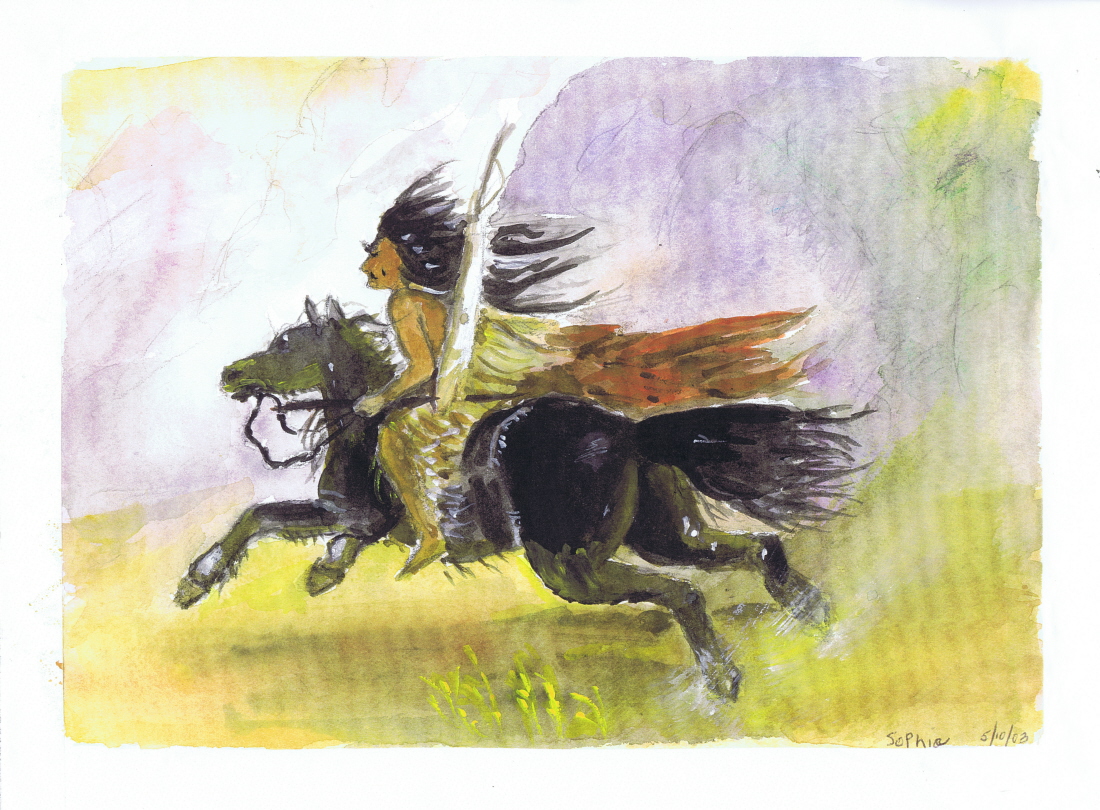 Horse and Rider 05 10 2003 Sophia Ehrlich