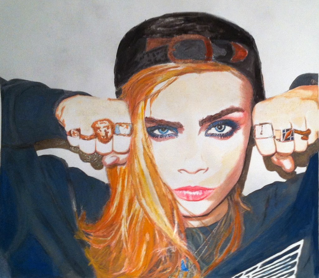 Model Cara Delevingne