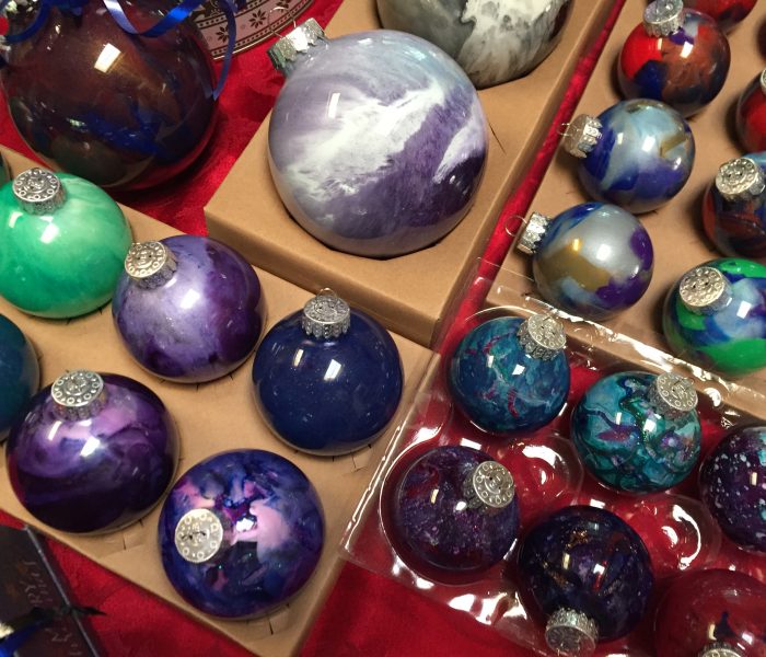Hand Painted Holiday Ornaments