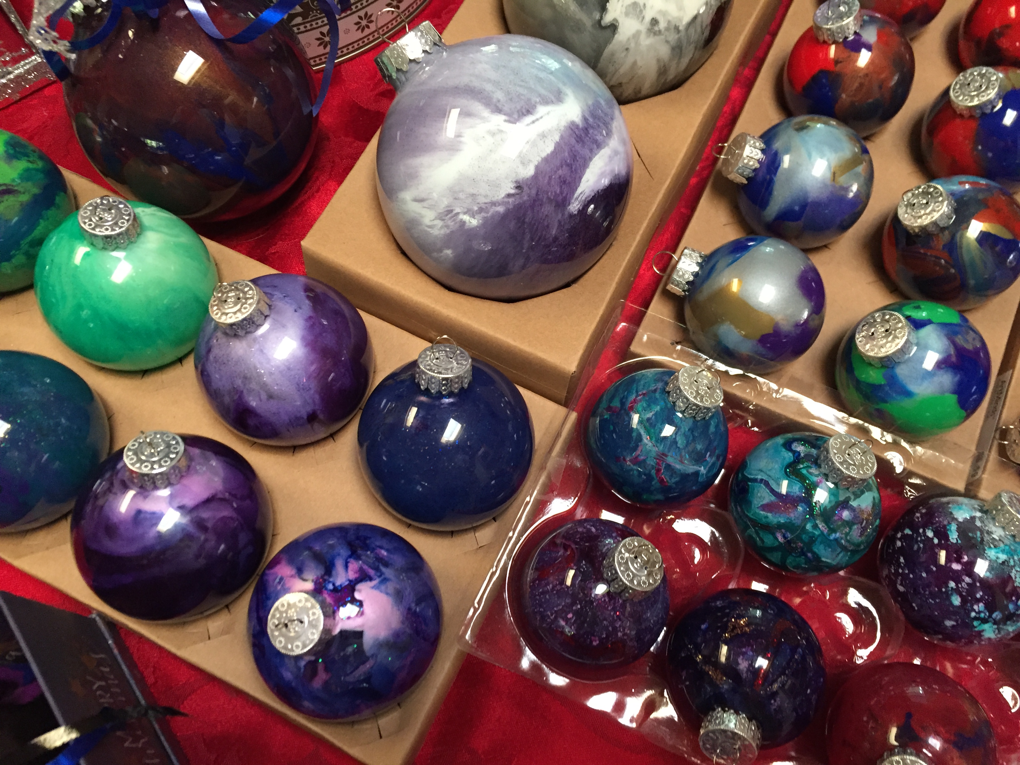 Hand Painted Holiday Ornaments